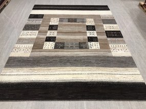 Gashguli Tappeto 390x300 Marrone (Iran) Annodato A Mano