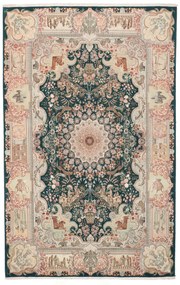 Tabriz Tappeto 310x200 (Iran) Annodato A Mano