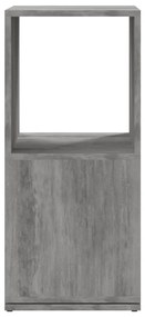 Armadietto Girevole Grigio Cemento 34,5x34,5x75,5cm Truciolato