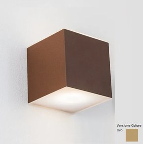 Applique LED-BIEMISSIONE 2x15W gold-WW