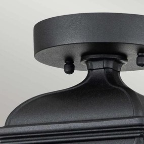 Elstead BAYVIEW-PORCH-BK - Plafoniera da esterno BAYVIEW 1xE27/60W/230V IP44