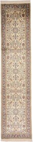 Cashmere Silk Tappeto orientale 80x330 (Indian) Annodato A Mano