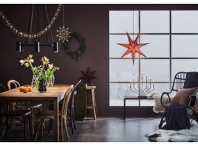 Decorazione luminosa con motivo natalizio in colore oro ø 31 cm Gleam - Markslöjd