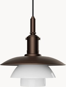 Lampada a sospensione piccola in vetro soffiato PH 3/3