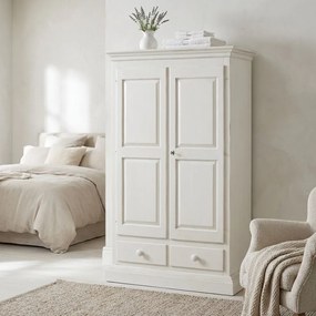 CHESTER - armadio 2 ante in legno massellox200