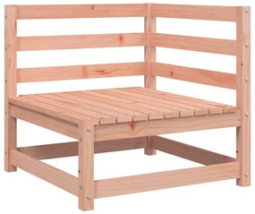 Set divani da giardino 5 pz in legno massello abete douglas