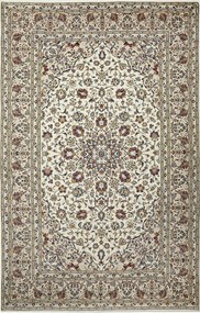Kashan Tappeto 300 x 190 Beige (Iran) Annodato A Mano