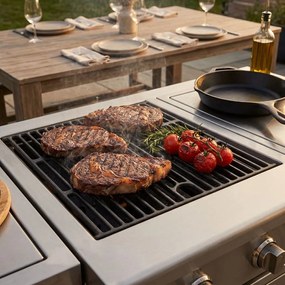 GRIGLIA - griglia in ghisa per barbecue DIABLO e PIROS 4 fuochi