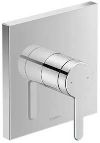 Miscelatore doccia quadro Monocomando senza parte Incasso Cromo C1 C14210009010 Duravit