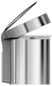 Portarifiuti touchless in acciaio inox da 45 l - simplehuman