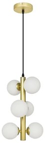 Brilagi - Lampadario LED a sospensione con filo MILLA 6xG9/3W/230V oro/bianco