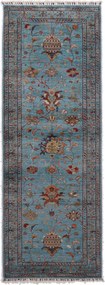 Samarkand Tappeto 240x90 (Afghanistan) Annodato A Mano