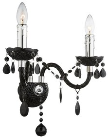 Lampada da parete EBT018-2W Black