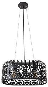 Rabalux 2157 - Lampadario ALESSANDRA 2xE27/60W/230V nero