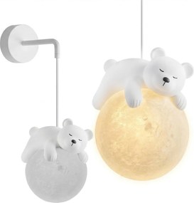 LAMPADA DA PARETE WHITE BEAR G161-1W