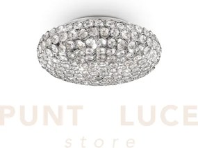King lampadario a soffitto in cristallo 5 luci attacco g9 lampadine...