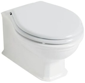 Vaso WC sospeso OLYMPIA CERAMICA impero, sedile escluso P 55 x L 36 x H 42 cm