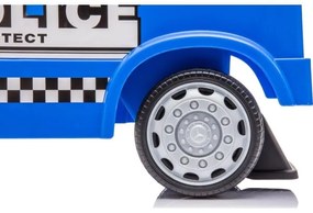 Bici a spinta Mercedes Auto della polizia 2xAA blu