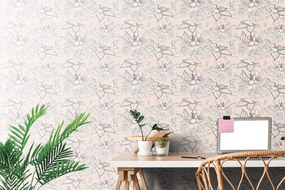 Carta da parati – Giardino con tocco autunnale