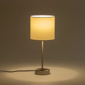 Lampada da tavolo LED 1xE14/5W/230V bianco/cromo satinato