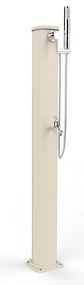 Fontana a colonna JG185/9001 in alluminio H 115 cm, 18.5 x 20 cm