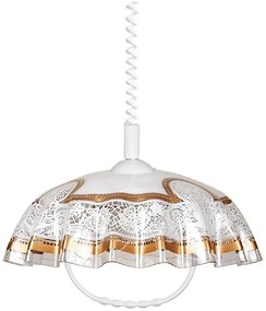 Prezent 74197 D01 - Lampadario a sospensione LYRA 1xE27/60W/230V