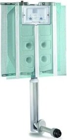 Cassetta di scarico ad incasso pulsante alto 9 lt Pucci SARA 1315000001 + placca