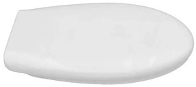 Copriwater compatibile serie Karla di Rak chiusura rallentata soft close bianco