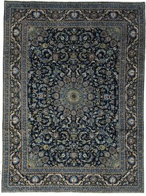 Kashmar Tappeto persiano 340x250 Blu (Iran) Annodato A Mano