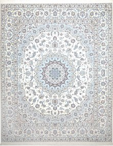 Nain Tappeto 260 x 310 Beige (Iran) Annodato A Mano