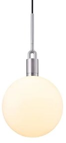 Forked Globe Lampada a Sospensione Dim. Large Opal/Steel - Buster+Punch