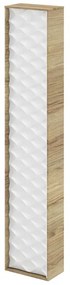 Colonna per mobile bagno Neo Frame SENSEA 1 anta P 17 x L 30 x H 154 cm laccato legno