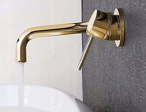 Rubinetto da incasso Rea Lungo Gold + BOX