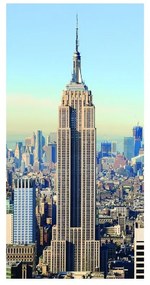 Stampa su tela Empire state building, multicolore 190 x 90 cm