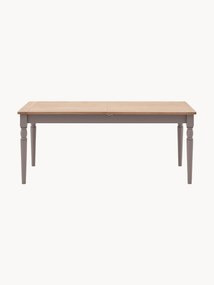 Tavolo da pranzo allungabile in legno fatto a mano Eton, 180-230 x 95 cm