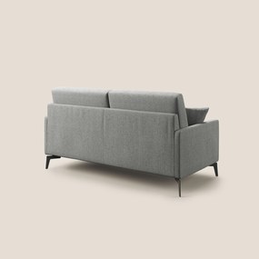 Saturno divano moderno in tessuto morbido impermeabile T03 grigio chiaro