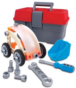 Giovane inventore - Costruisci la tua auto - 37 pezzi