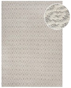 Tappeto in lana grigio/beige 120x170 cm Dream - Flair Rugs