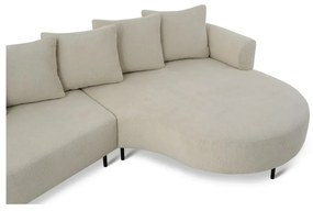 Divano angolare beige (angolo destro) Vitoria - Scandic
