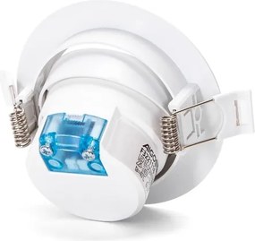 Aigostar - SET 3x faretti da incasso LED/5W/230V 6500K Ø 8,5 cm Bianco