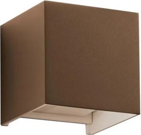 Ideal Lux - Applique da esterno LED ATOM LED/12W/230V CRI 90 IP54 marrone