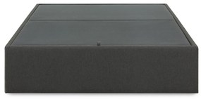Kave Home - Base letto con contenitore Matters nera per materasso da 160 x 200 cm
