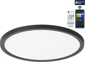 Brilagi - Lampada da soffitto dimmerabile LED RGBW VIBE LED/24W/230V 3000-6500K nero +telecomando
