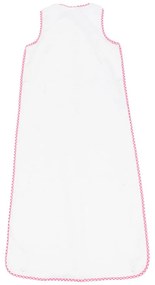 Sacco a pelo per neonati bianco e rosa - Tiseco Home Studio