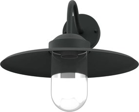 Applique Nera E27 IP54 per Esterni - Serie AURA