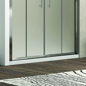 Doccia un lato 200 cm vetro sabbiato apertura centrale KF6000 - KAMALU