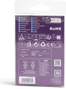 Aigostar - Catena LED esterna 100 LED/8 funzioni 10,3m IP44 multicolore