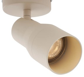 Faretto da soffitto moderno beige GU10 Ø50mm - Stanley
