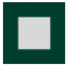 Plafoniera Contemporanea Pixel Metallo Verde Bosco Led 30W
