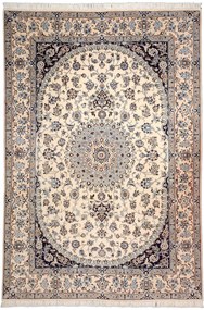 Nain Tappeto 300x200 Beige (Iran) Annodato A Mano